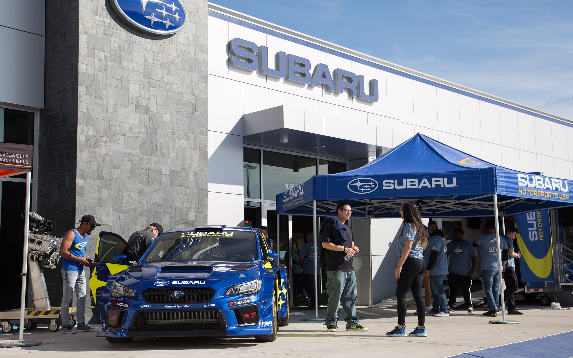 Subaru Motorsports USA Display Program 1