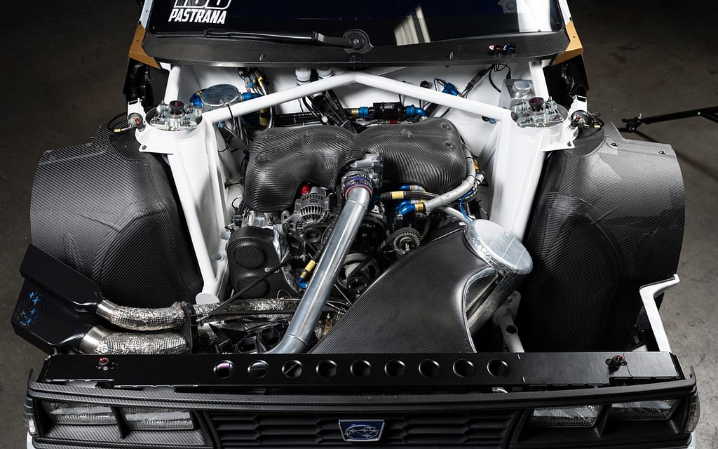 Subaru Family Huckster Engine Bay