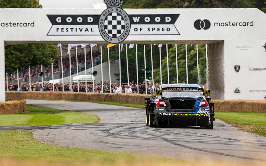 Link to post - Subaru and Travis Pastrana Secure Second Overall at Goodwood Festival of Speed Hillclimb Shootout