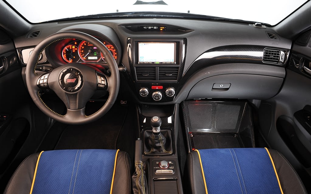 2009 WRX STI Pastrana 199 Interior