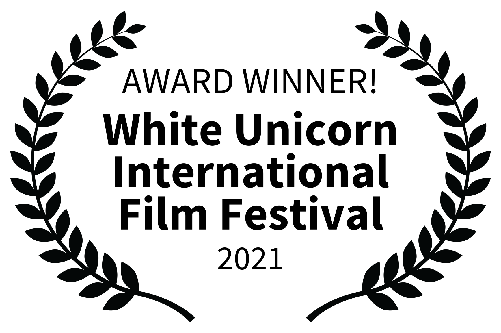 AWARD WINNER White Unicorn International Film Festival 2021 1