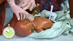 Helping Babies Breathe with a Training Doll