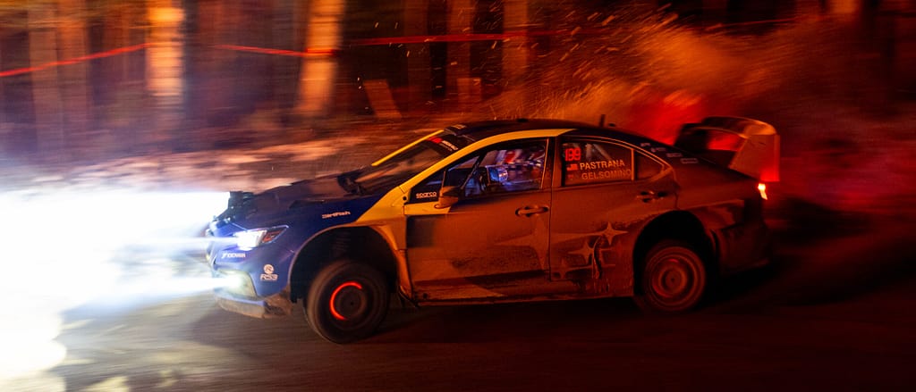 Subaru Motorsports USA Wins Sno Drift Rally scaled