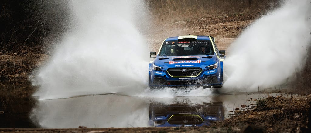 Subaru Motorsports USA 100AW 2025 Water Splash scaled