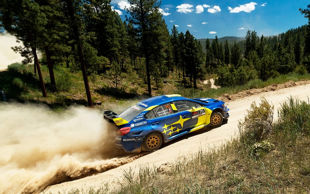 Oliver Solberg Idaho Rally Subaru