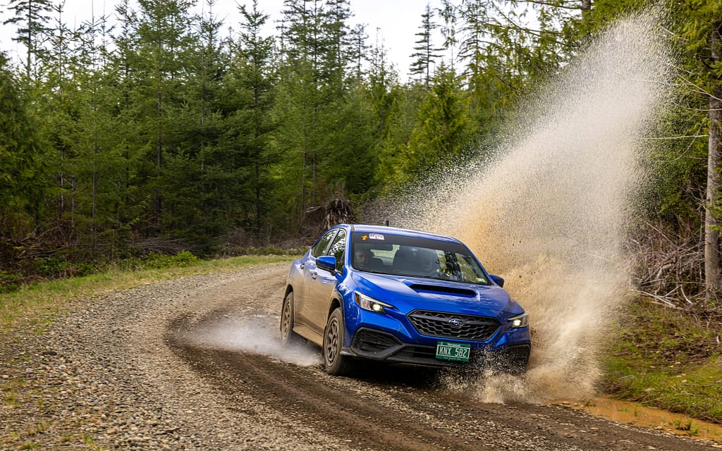 Subaru WRX Recce Car Splash