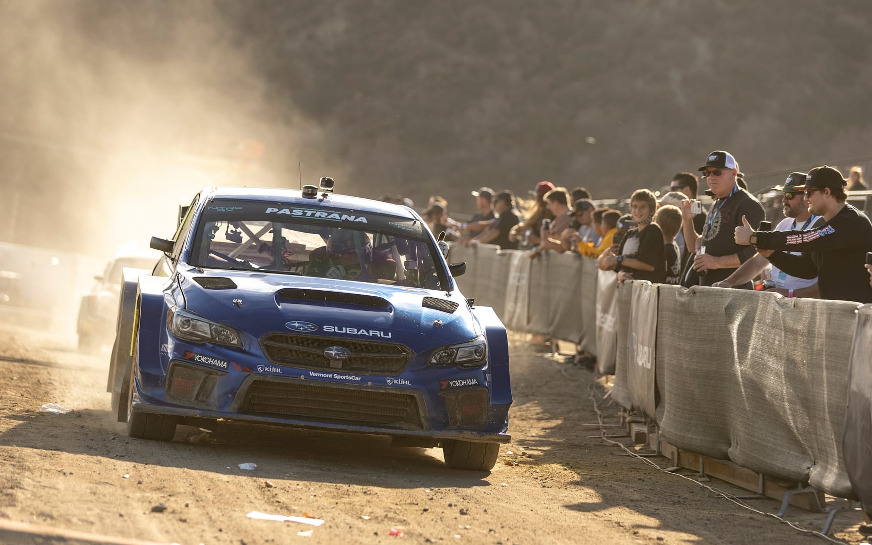 Travis Pastrana Fan Lineup Subaru