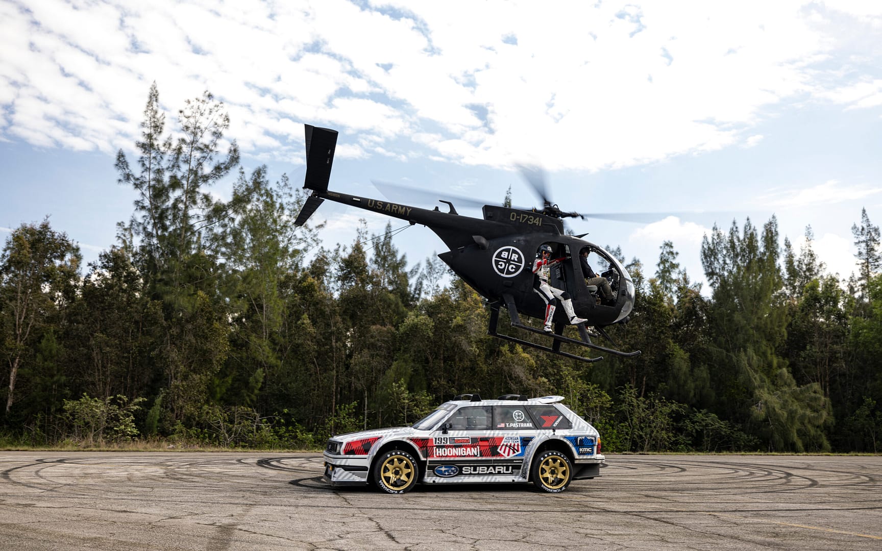 Subaru Motorsports USA Gymkhana 2022 Helicopter scaled