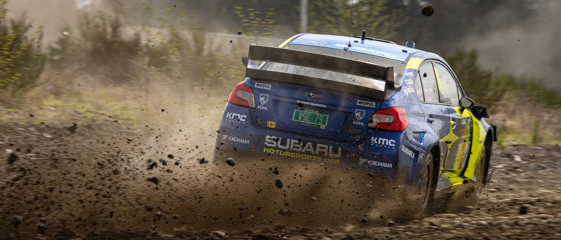 Subaru Motorsports USA Header