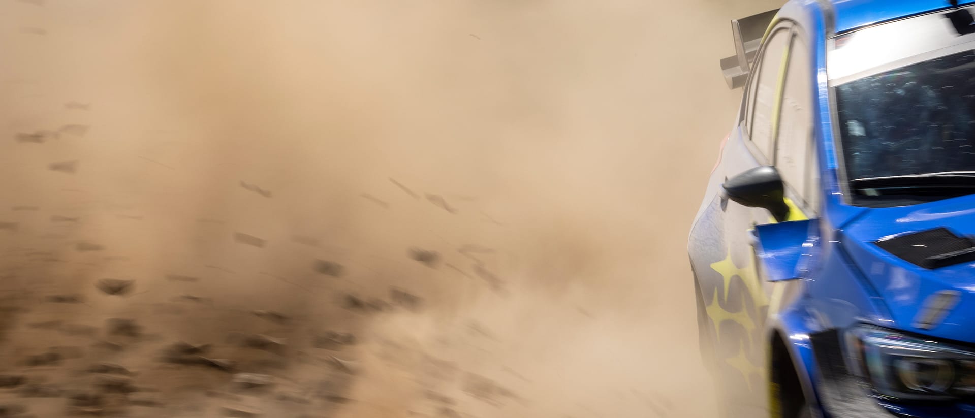 Subaru Motorsports USA Rock Spray HEADER