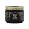 New look! CBD Soothing Muscle Cream in black jar with gold top
