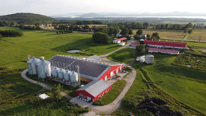 Nordic Farm from the air