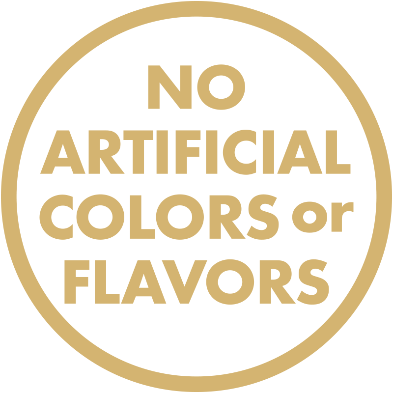 no artificial colors or flavors