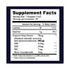 Organic CBG+CBD Hemp Extract, 1500mg Supplement Label