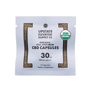Sample Organic Capsules 30mg Back