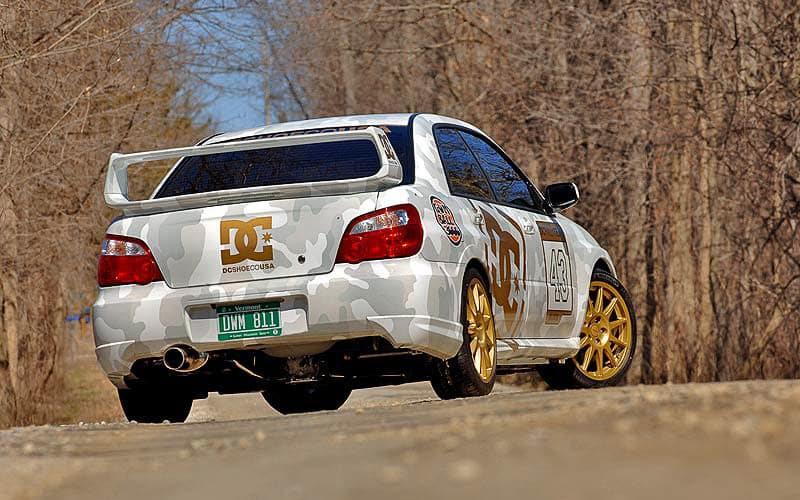 2004 Gumball 3000 Ken Block Rear