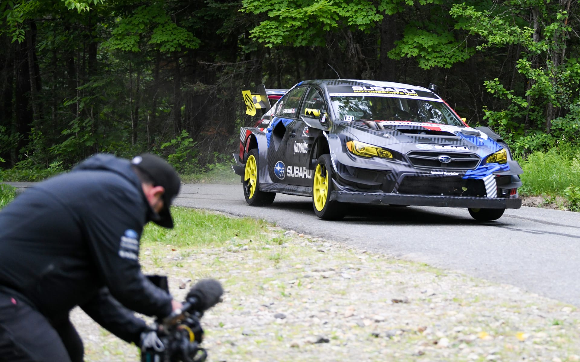 Launch Control Filming Gymkhana Hillclimb
