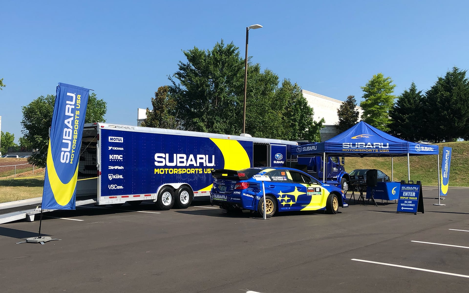 Subaru Motorsports USA Display Program 6